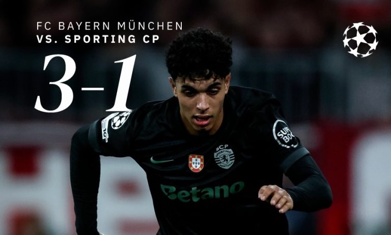 Sporting perde em Munique após ter estado em vantagem