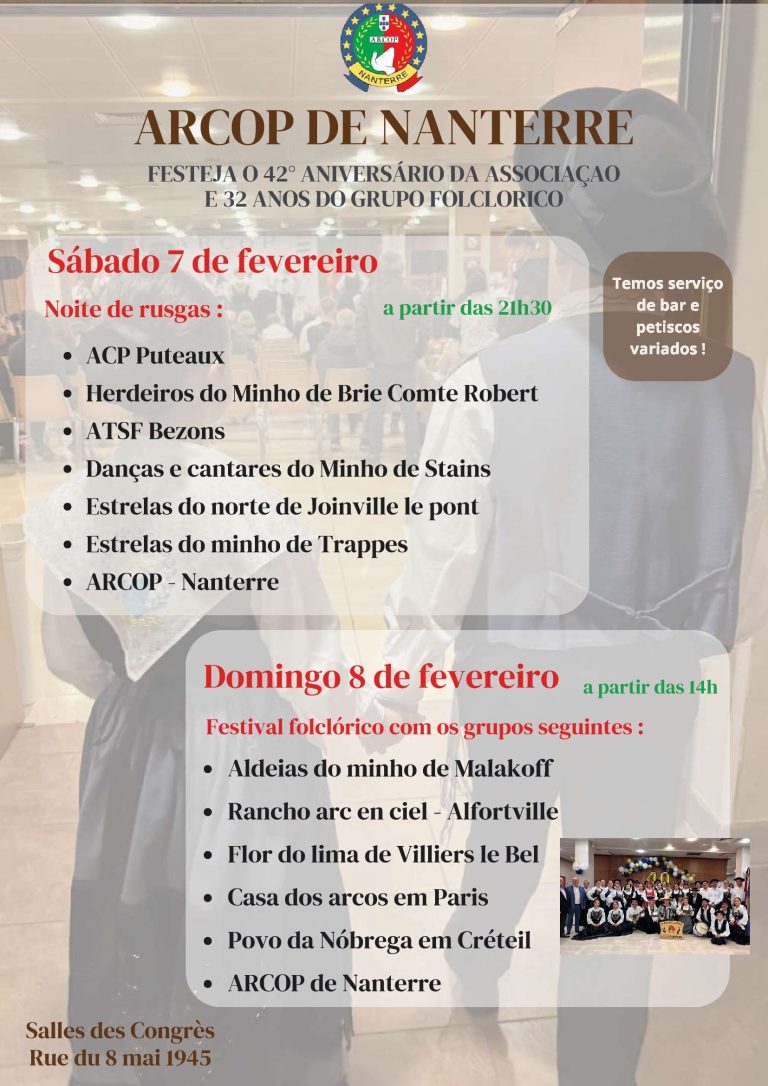 RUSGAS E FOLCLORE, NANTERRE