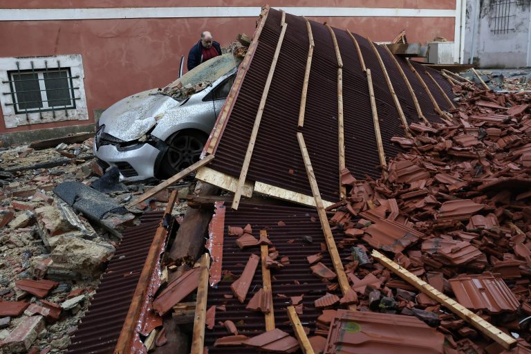 Mau tempo: Homem de 75 anos realojado no Luso, Mealhada