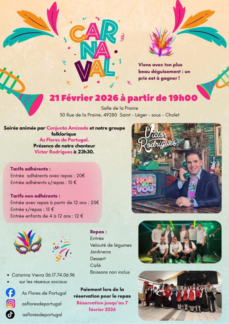 JANTAR DE CARNAVAL, SAINT-LEGER-SOUS-CHOLET