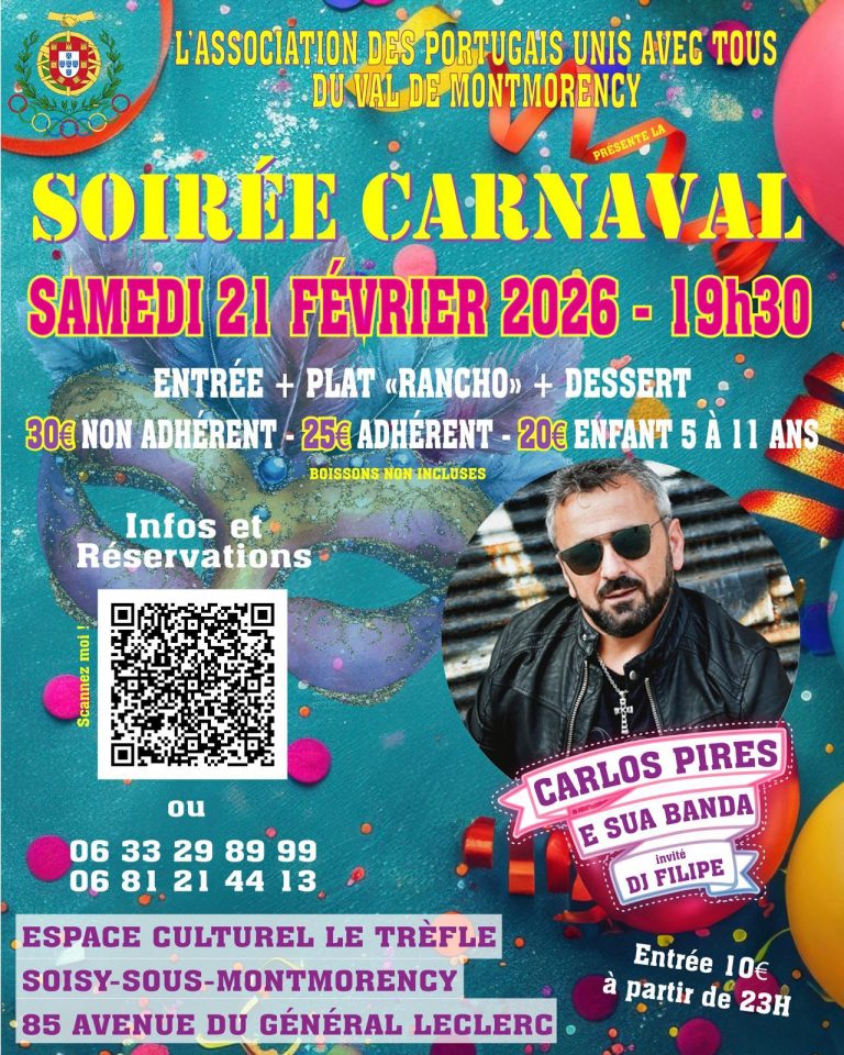 JANTAR DE CARNAVAL, MONTMORENCY