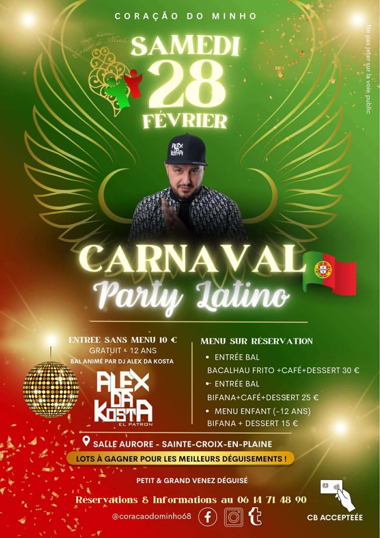 JANTAR DE CARNAVAL, SAINTE-CROIX-EN-PLAINE