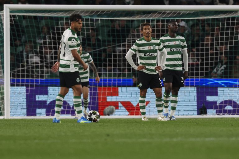 Sporting perde com Arsenal e fica mais longe das meias-finais
