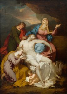 Francisco Vieira, Pietà, 1801, óleo sobre tela, 76,5 × 55 cm, aquisição do museu com o apoio de Regina e Gregory Annenberg Weingarten (GrOW Annenberg Foundation), 2026.