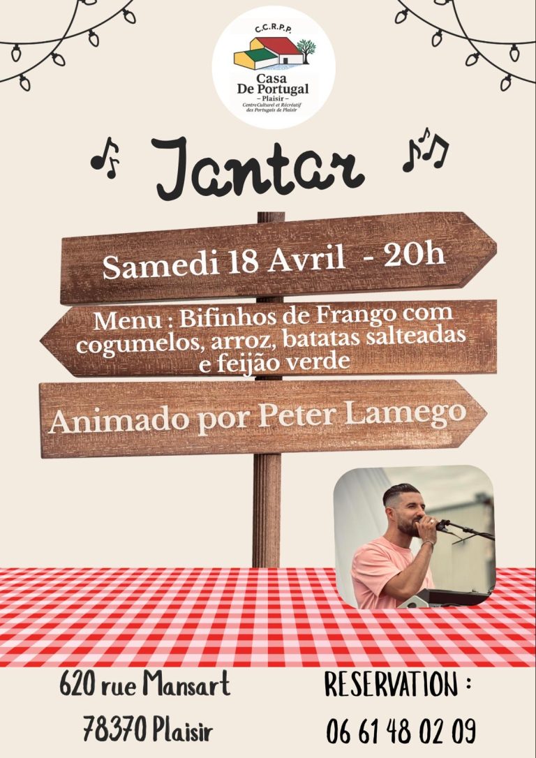 JANTAR COM BAILE, PLAISIR