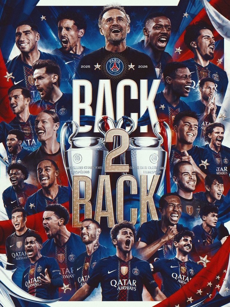 LC: Paris Saint-Germain prolonga ‘reinado’ ao vencer Arsenal na final da ‘Champions’