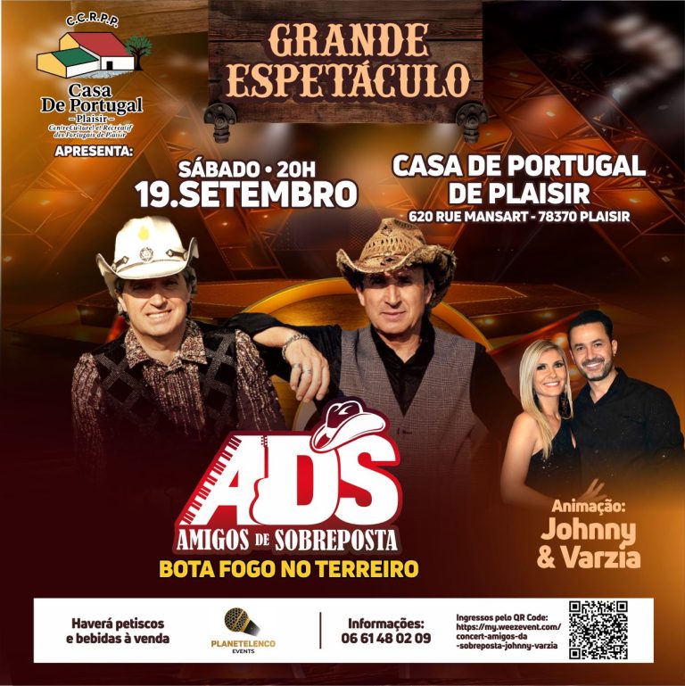 ESPETÁCULO COM BAILE, PLAISIR