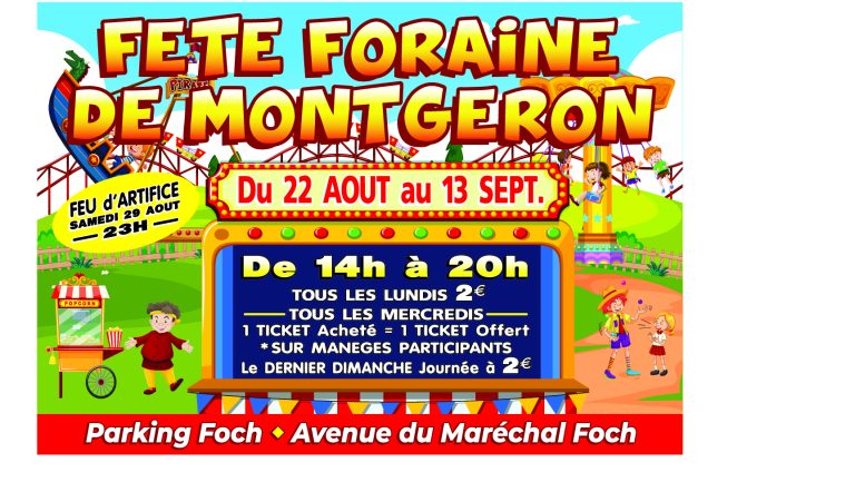 LA FÊTE FORAINE, MONTGERON