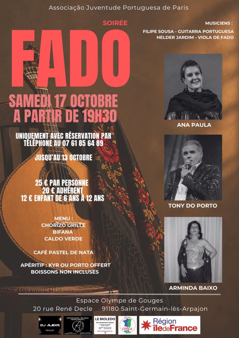 JANTAR DE FADO, SAINT-GERMAIN-LES-ARPAJON